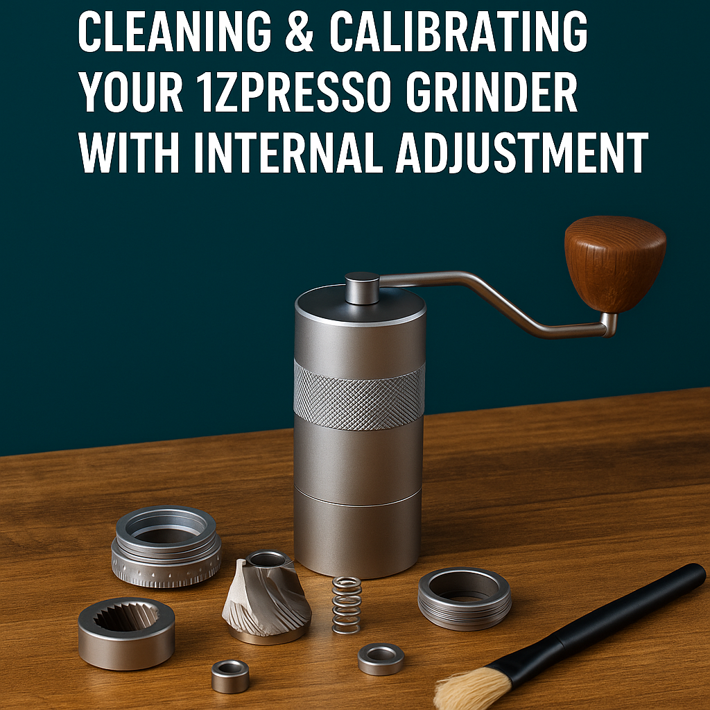 How to Deep Clean and Calibrate Your 1Zpresso (Internal Dial) Grinder