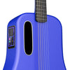 LAVA ME 3 36" Carbon Fiber Smart Acoustic Electric Guitar with Built-in Effects and HILAVA OS for Adults, Teens and Beginners - Blue (Right Hand)