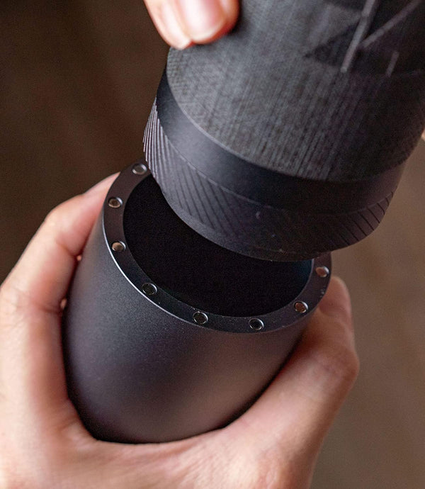 1Zpresso J MAX S Manual Coffee Bean Grinder with Adjustable Settings Patented Conical Burr Grinder for Coffee Beans Stainless Steel Burr Coffee Grinder