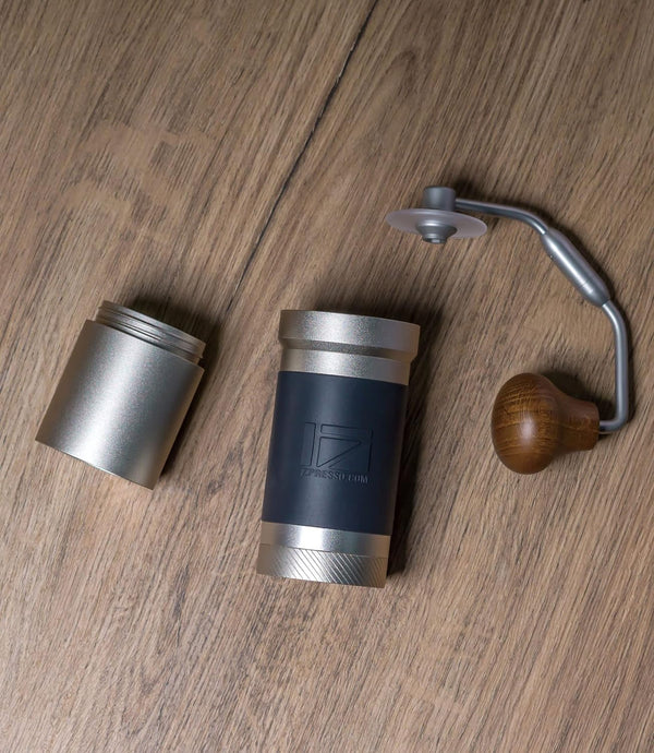 1Zpresso JX PRO S Manual Coffee Bean Grinder with Adjustable Setting Patented Conical Burr Grinder for Coffee Bean & Aeropress Drip Coffee Espresso French 35 g