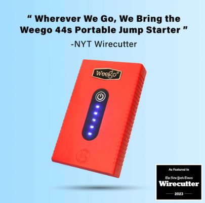 Weego 44s Portable Lithium Jump Starter by Weego
