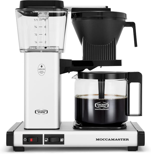 Technivorm Moccamaster 53930 KBGV matte silver front view