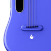 LAVA ME 3 36" Carbon Fiber Smart Acoustic Electric Guitar with Built-in Effects and HILAVA OS for Adults, Teens and Beginners - Blue (Right Hand)
