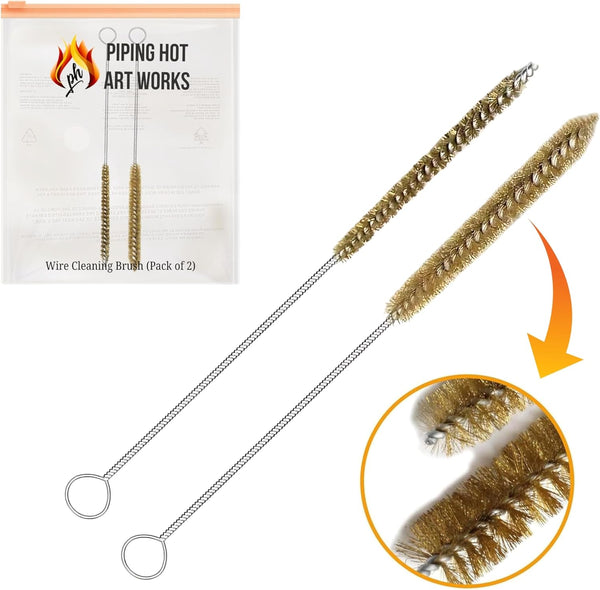 Alexander Mills 10-Inch Original Greek Brass Pepper Mill with hand crank and cleaning brushes – 2025 upgraded version