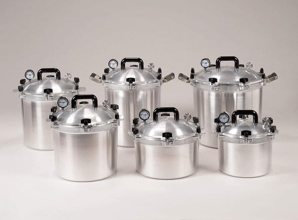 All American 1930 25-Quart Pressure Cooker Canner (The 925) - Exclusive Metal-to-Metal Sealing System, Easy to Open & Close, Compatible with All Stovetops, Made in USA