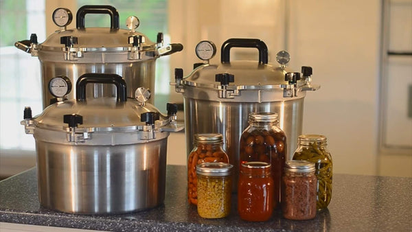 All American 1930 25-Quart Pressure Cooker Canner (The 925) - Exclusive Metal-to-Metal Sealing System, Easy to Open & Close, Compatible with All Stovetops, Made in USA