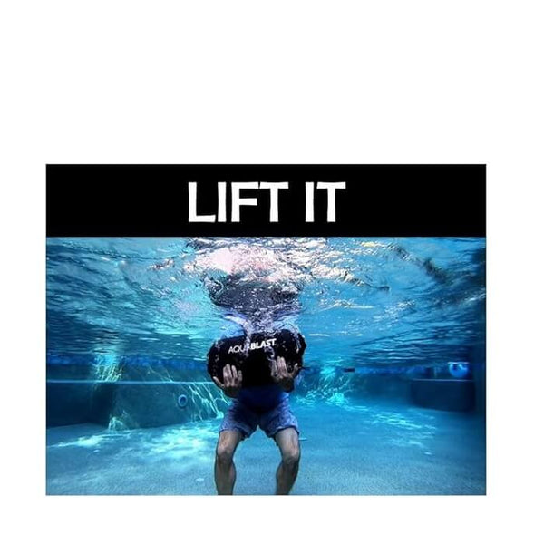 AquaBLAST Portable Pool Fitness and  workout Punching Bag for Swimming Pools | Exercise For Strength Training | 20, 25 Liter Bags