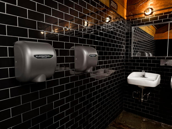 High-Speed XLERATOR Excel Dryer XL-GR-ECO Hand Dryer - Textured Graphite, Energy Efficient, Automatic Sensor