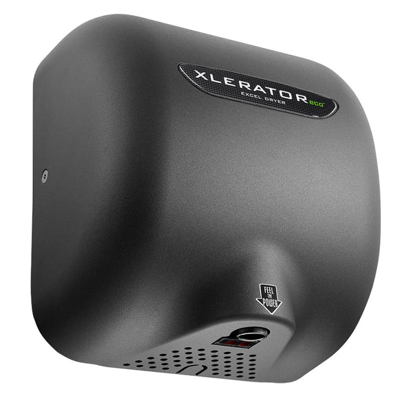 High-Speed XLERATOR Excel Dryer XL-GR-ECO Hand Dryer - Textured Graphite, Energy Efficient, Automatic Sensor