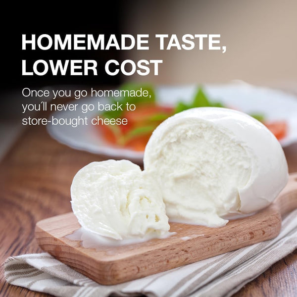 Fromaggio Smart Home Cheese Maker with stainless steel finish and Wi-Fi app control