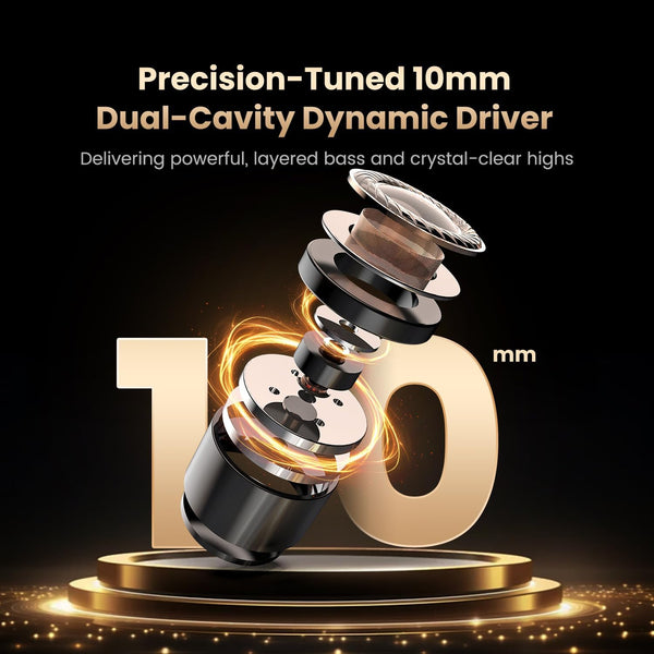 HIDIZS MK10 ArcSonics in-ear monitors black housing