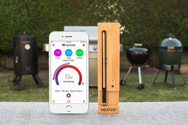 MEATER Plus Long Range Smart Wireless Meat Thermometer and mobile application