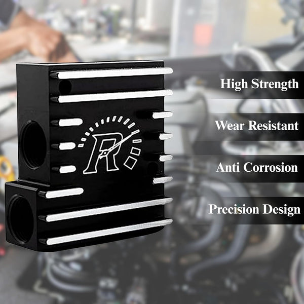 RevMax 68RFE billet cooler bypass upgrade installed on 6.7L Cummins