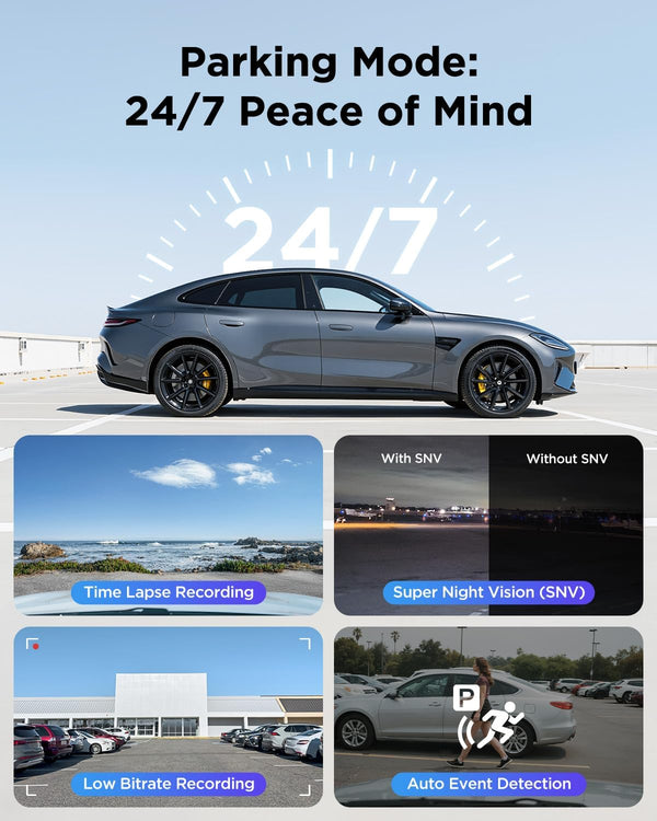 A229 Plus dash cam with Sony STARVIS 2 low light performance