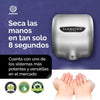 High-Speed XLERATOReco XL-SB-ECO 1.1N Hand Dryer - Brushed Stainless, Automatic Sensor, Noise Reduction