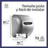 High-Speed XLERATOReco XL-SB-ECO 1.1N Hand Dryer - Brushed Stainless, Automatic Sensor, Noise Reduction