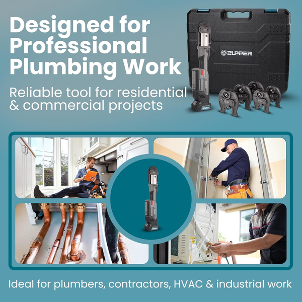 zupper designed for plumbing work