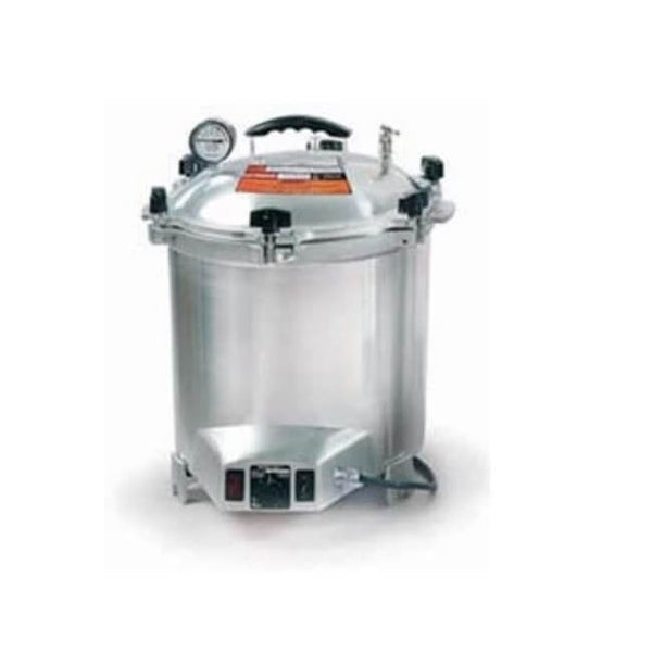 All American 1930 75X Sterilizer - 41 qt - Electric Sterilizer - Metal-to-Metal Seal - Includes Rack - Made in the USA