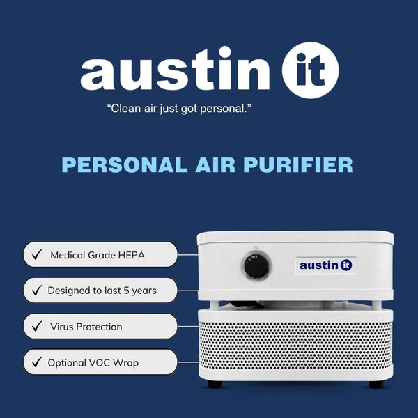 Austin Air it personal air purifier desk or travel use