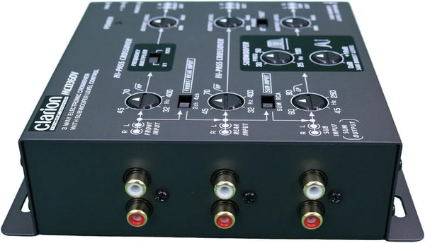 Clarion MCD360 3-Way Electronic Crossover front view