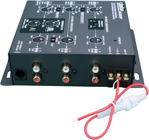 Clarion MCD360 3-Way Electronic Crossover front view