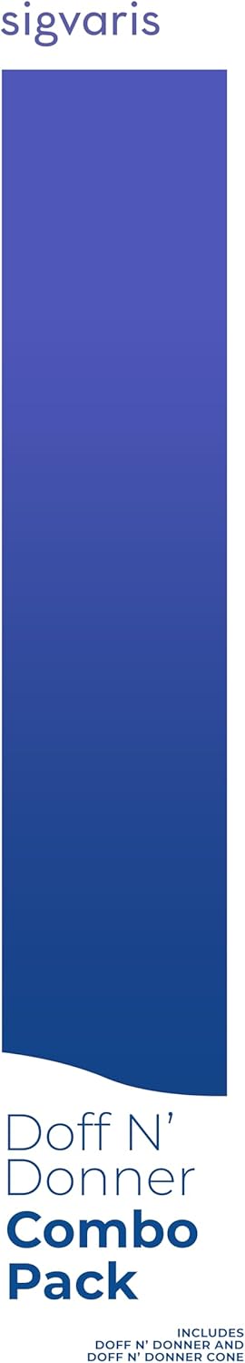 Doff N’ Donner Combo Pack compression sock aid sleeve and cone.