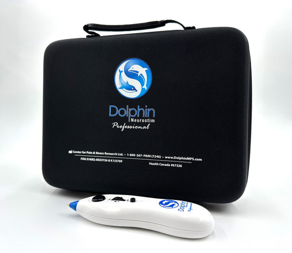 Dolphin Neurostim professional kit with carrying case and device