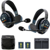 UltraLITE PRO16 ETP2S wireless intercom system with two single-ear headsets