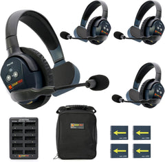 UltraLITE PRO16 ETP4S Wireless Intercom – 4 Single-Ear Headsets