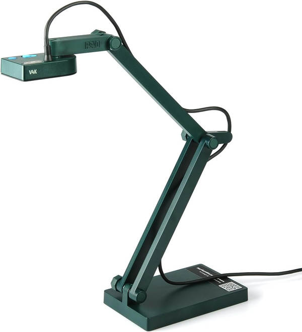 IPEVO V4K Ultra High Definition USB Document Camera by IPEVO