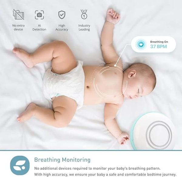 Lollipop Baby Camera with flexible stem and smart monitoring features
