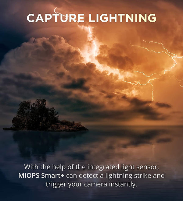 MIOPS Professional Smart Camera Trigger with Bluetooth and Multi-Sensor Modes