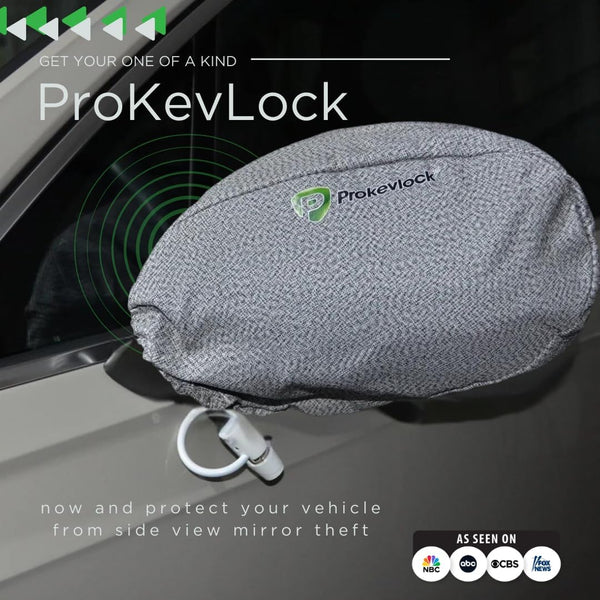 ProKevLock Anti-Theft Side Mirror Covers – Universal Car Mirror Protector