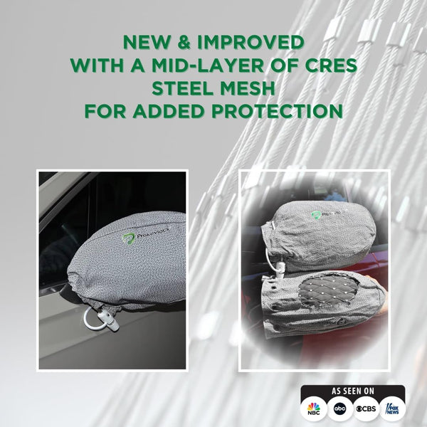 ProKevLock Anti-Theft Side Mirror Covers – Universal Car Mirror Protector