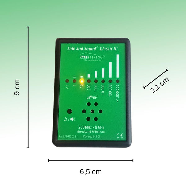 Safe and Sound Classic III RF Detector – handheld portable device