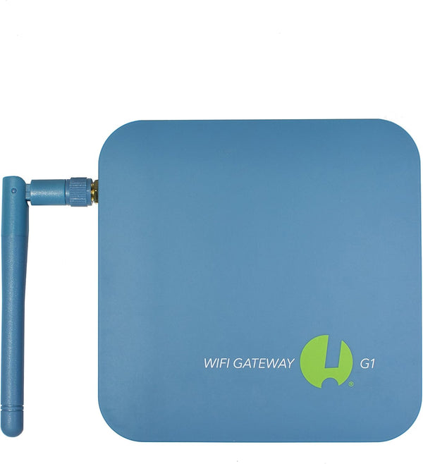 Top view of SensorPush G1 WiFi gateway device for connecting sensors to cloud monitoring system