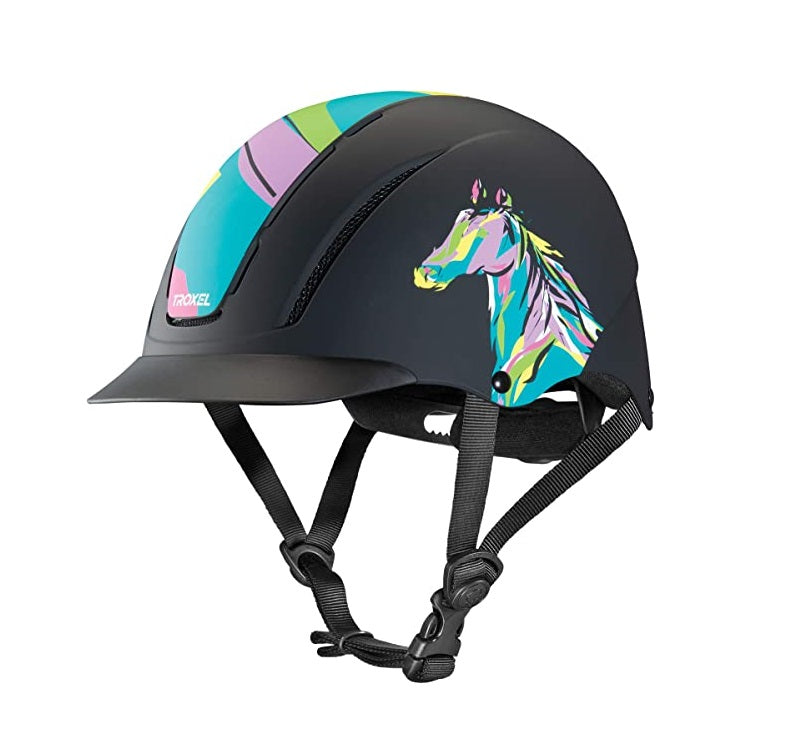 Troxel Riding Equestrian Horse Safety Low Profile Equine Helmet Spirit
