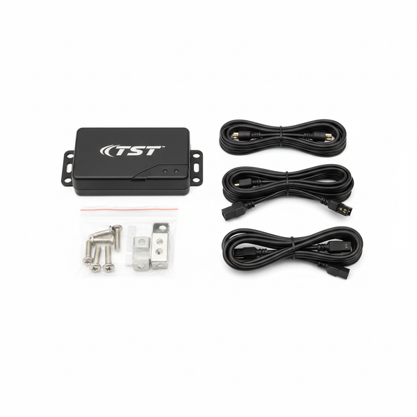 TST TPMS signal repeater with cables and mounting hardware for extended range