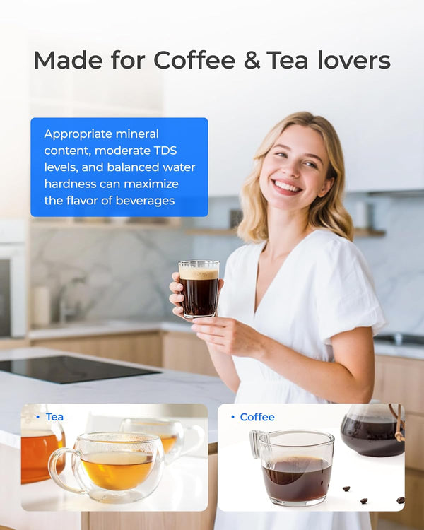 Waterdrop 200-gallon long-life water filter pitcher for clean drinking water