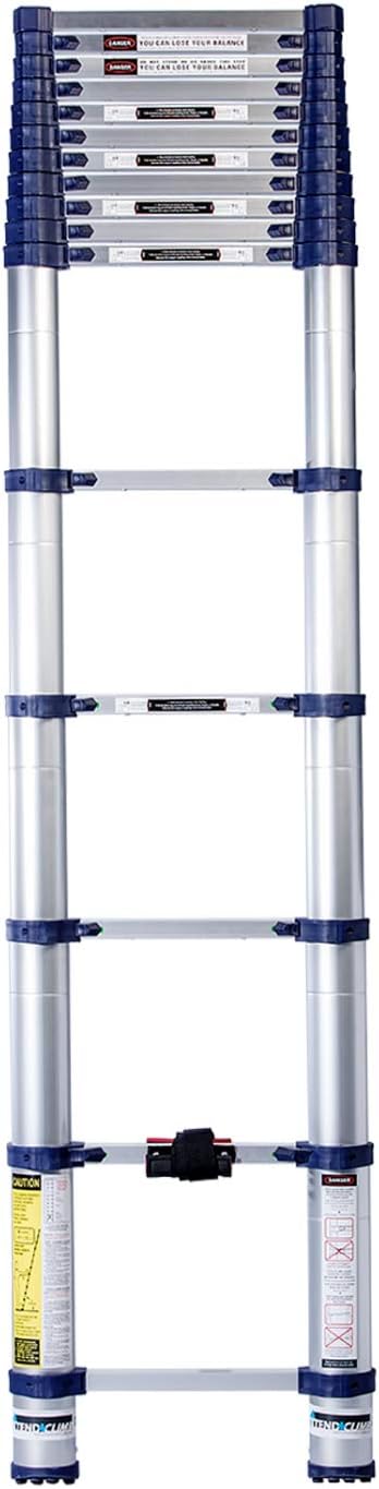 Xtend & Climb 785P Pro telescoping ladder fully extended to 15.5 ft
