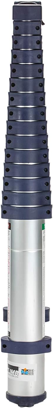 Xtend & Climb 785P Pro telescoping ladder fully extended to 15.5 ft