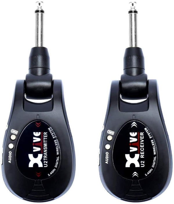 Xvive U2 Guitar Wireless System - Transmitter & Receiver, Includes Guitar Pick