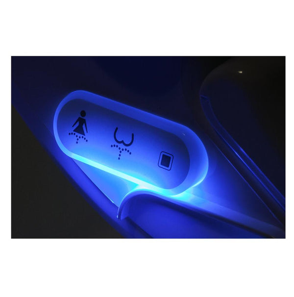 BIOBIDET-2000 TOILET SEAT WITH BLUE NIGHT LIGHT