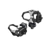 Favero Assioma UNO left pedal with power meter, red cleats, charger and tools