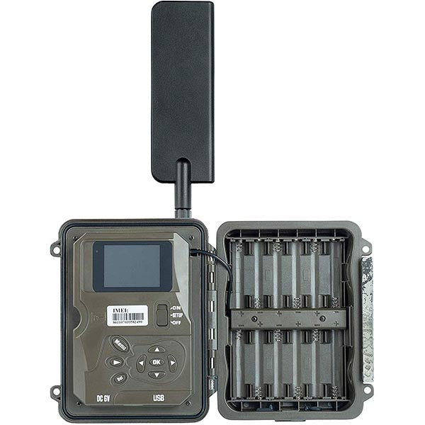 New Spartan 4G LTE GoCam Verizon Wireless Trail Camera with Quick Aim Mount - Motion Activated Night Vision Game Camera, IP65 Water-Resistant (Blackout)