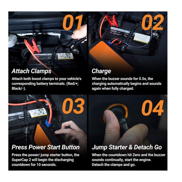 Autowit-Jump-Starter-350F SuperCap 2 12-Volt Battery-Less