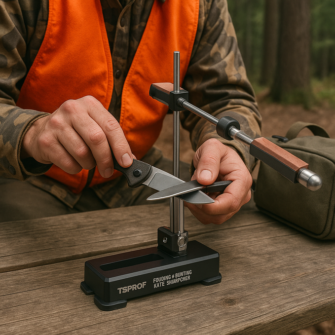 Why the TSPROF Folding & Hunting Knife Sharpener Is a Must-Have for Outdoor & Hunting Knives