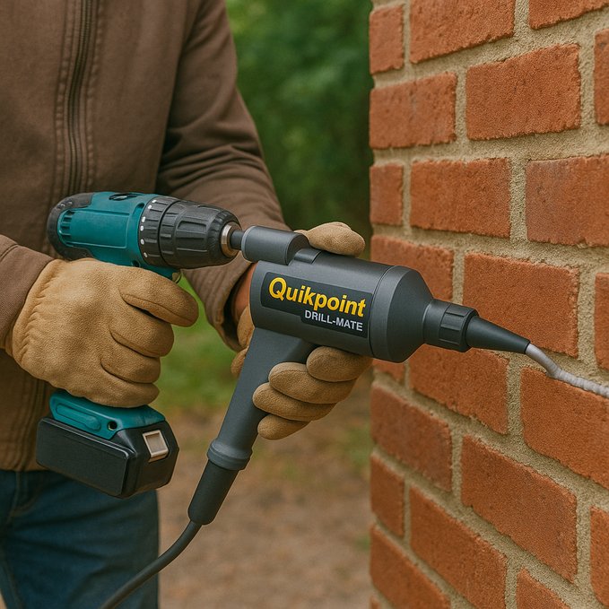 Why the QuikPoint Drill-Mate Mortar Gun Is a Game-Changer for Masonry Work
