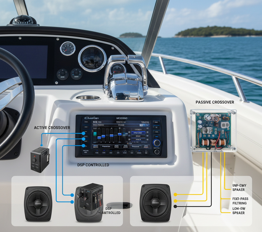 Electronic Crossover vs. Passive Crossover: Why the Clarion MCD360 Is the Smarter Choice