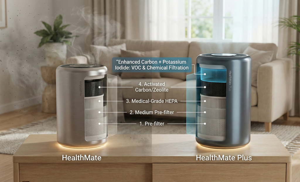 HealthMate vs HealthMate Plus: Best Austin Air Purifier? | Pete Organics